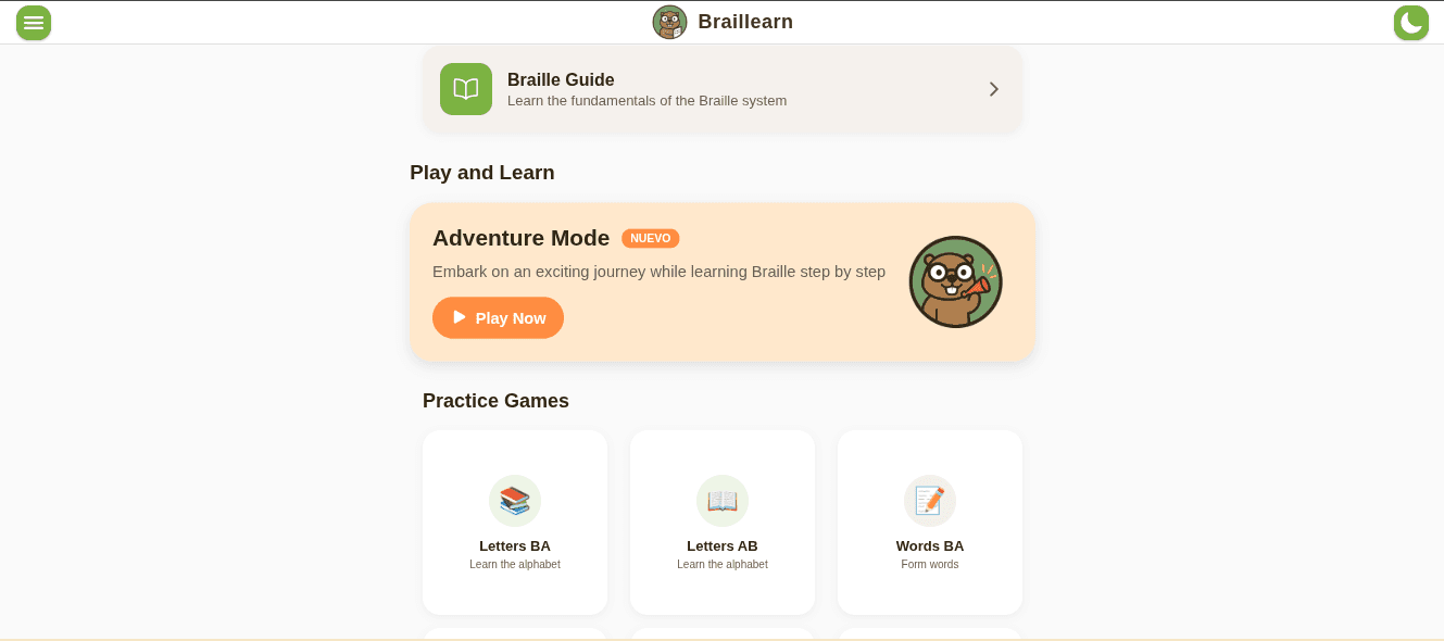 BrailLearn