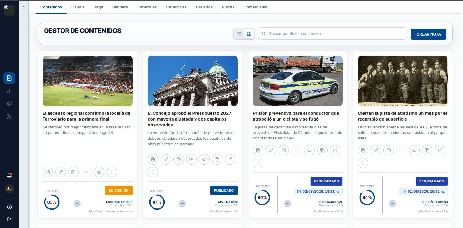 CMS & News Portal