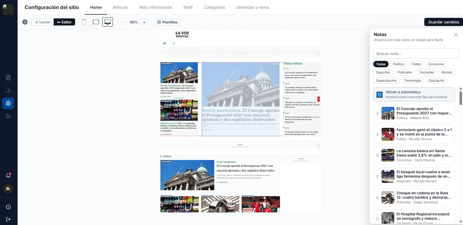 CMS & News Portal